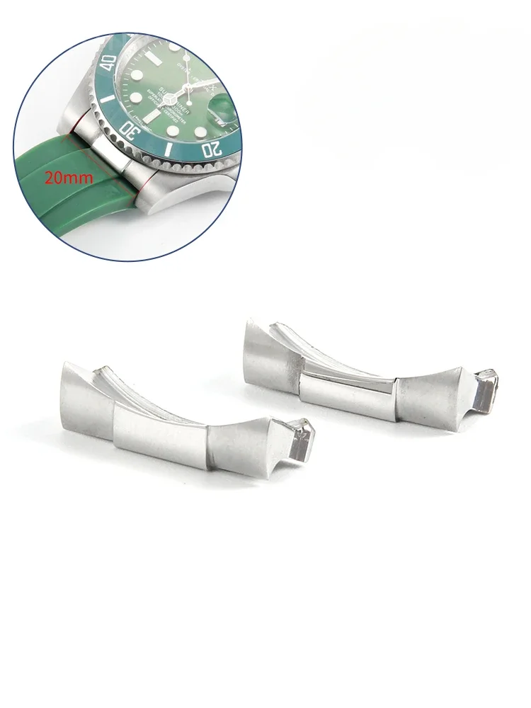 Curved Spring Bar - Untuk Rolex End Link hitam air