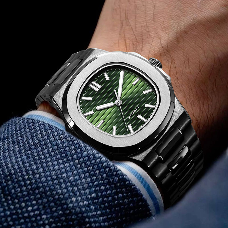Patek Philippe Watch Nautilus - Jam Tangan Pria Otomatis Gaya Nautilus