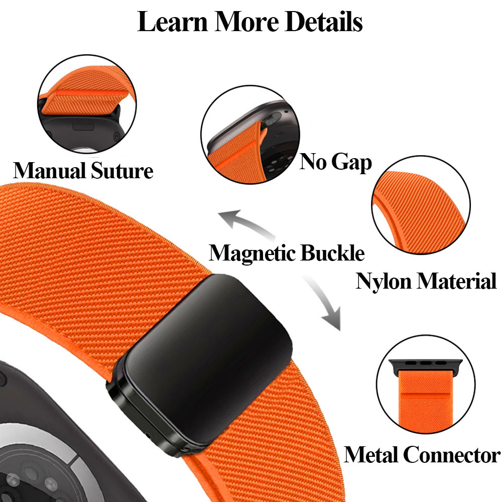 Tali Gelang Nilon untuk Apple  - Milanese Loop Magnetic ulasan dan harga