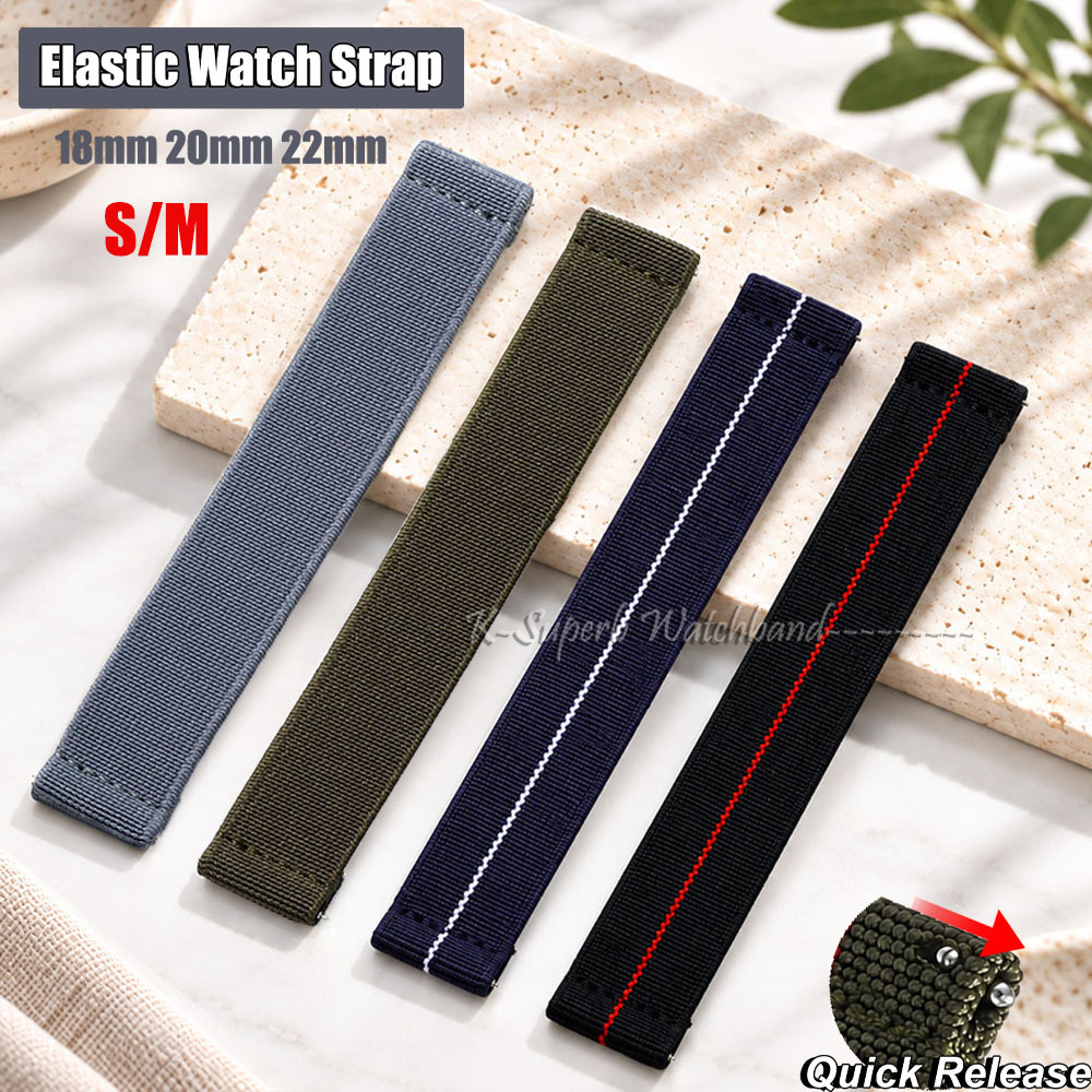 Tali Jam Tangan Elastis S/M un - Parachute Strap Elastic ulasan dan harga