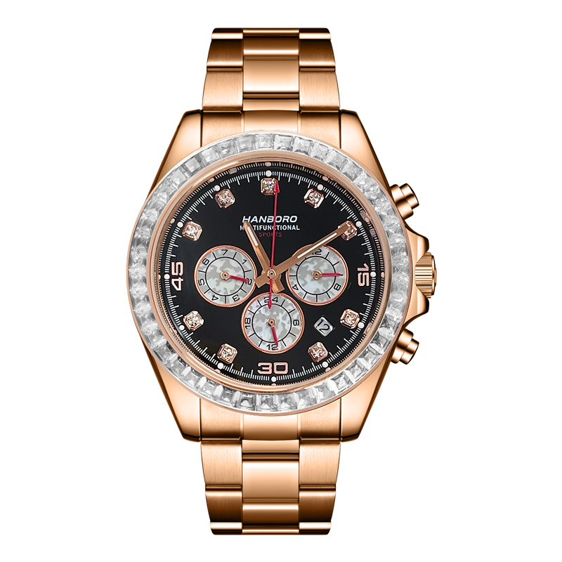 HANBORO Jam Tangan Otomatis Pr - Omega Watch Constellation ulasan dan harga