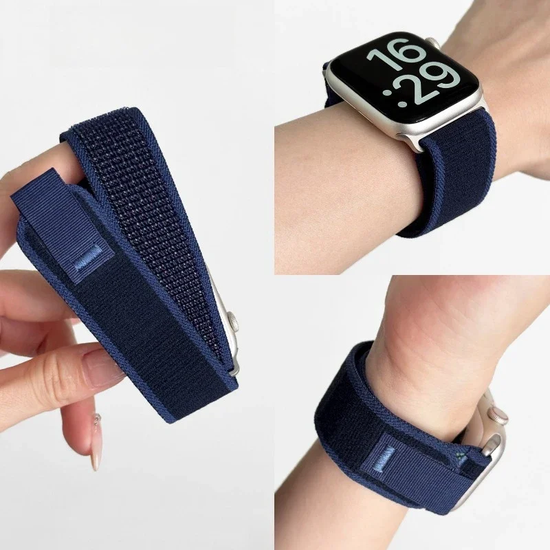 Tali Jam Tangan Apple Watch Al - Sport Loop Velcro ulasan dan harga