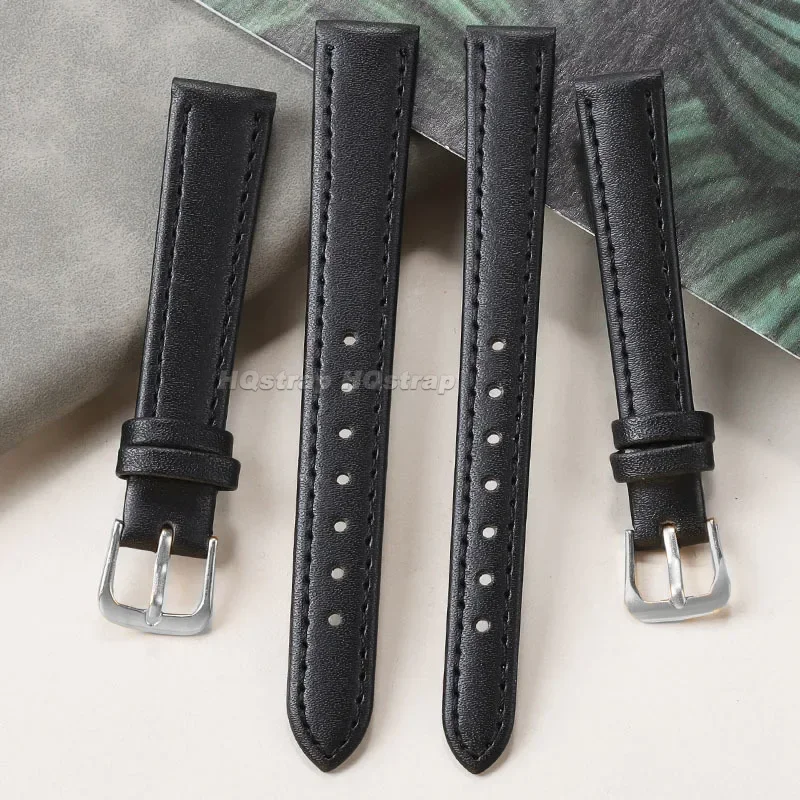 Tali kulit PU 10mm 12mm 14mm 1 - Suede Strap Watch ulasan dan harga